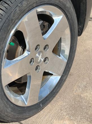 These are my next set of 17” 2LT aluminium rims. 