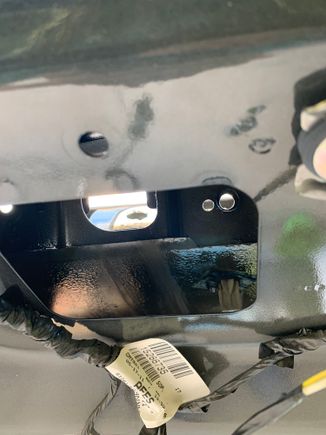 You can access the passenger side from inside the hatch 