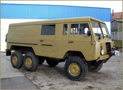 1974 Volvo 6x6 van