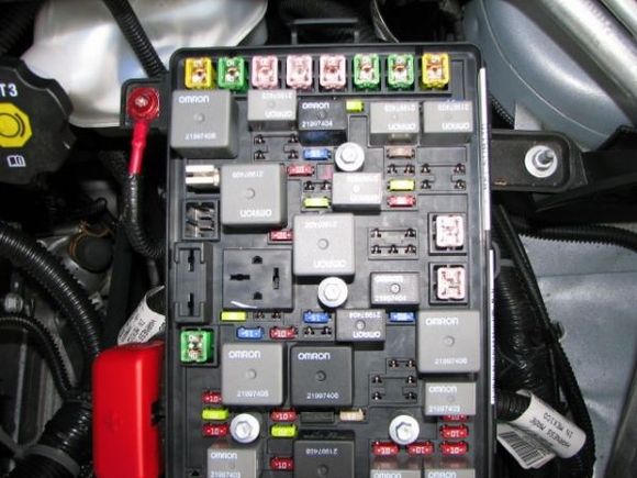 Then push every fuse and relay into their places . 