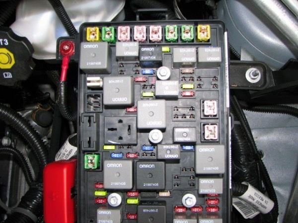 It’s under the red cover there on the lower left of the box