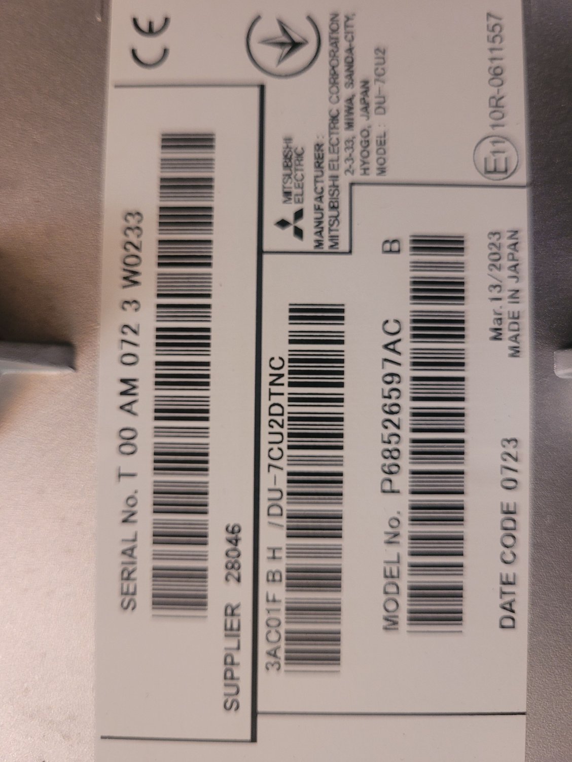 I brought  this off ebay and don't have the code 
