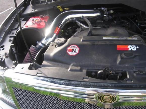 K&amp;N 77 Series CAI &amp; Red Top Optima Battery