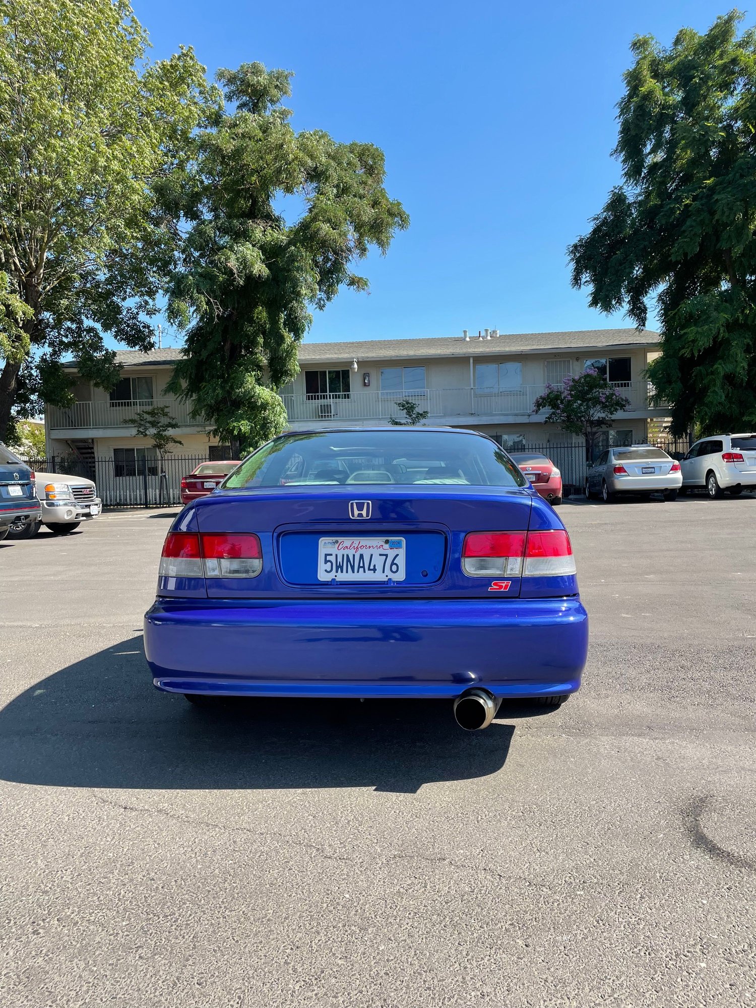 1999 Honda Civic - 1999 Honda Civic Si - New - VIN 1HGEM115XXL063448 - 214,000 Miles - 4 cyl - 2WD - Manual - Coupe - Blue - Modesto, CA 95351, United States