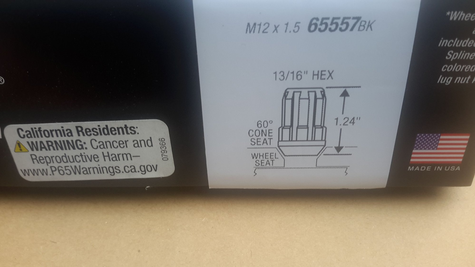 Wheels and Tires/Axles - McGard Black SplineDrive Wheel Installation Kit (M12 x 1.5 Thread Size) - New - All Years Any Make All Models - Murrysville, PA 15668, United States