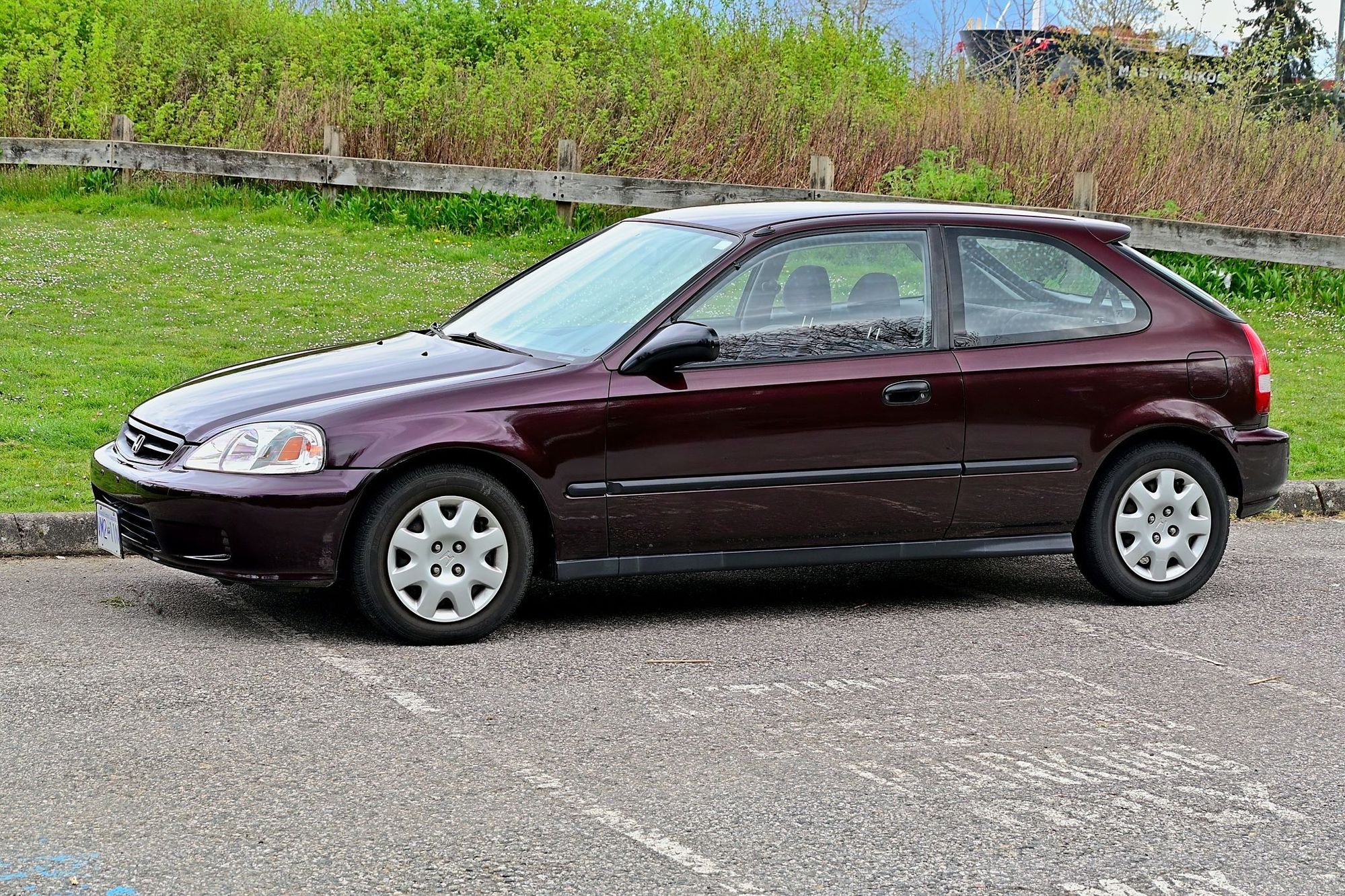 2000 Honda Civic - (Auction) Bone stock 2000 Honda Civic DX Hatch - Manual - Vancouver, BC - Used - VIN 2HGEJ6339YH001412 - 90,000 Miles - 4 cyl - 2WD - Manual - Hatchback - Purple - Vancouver, BC V5M1J2, Canada