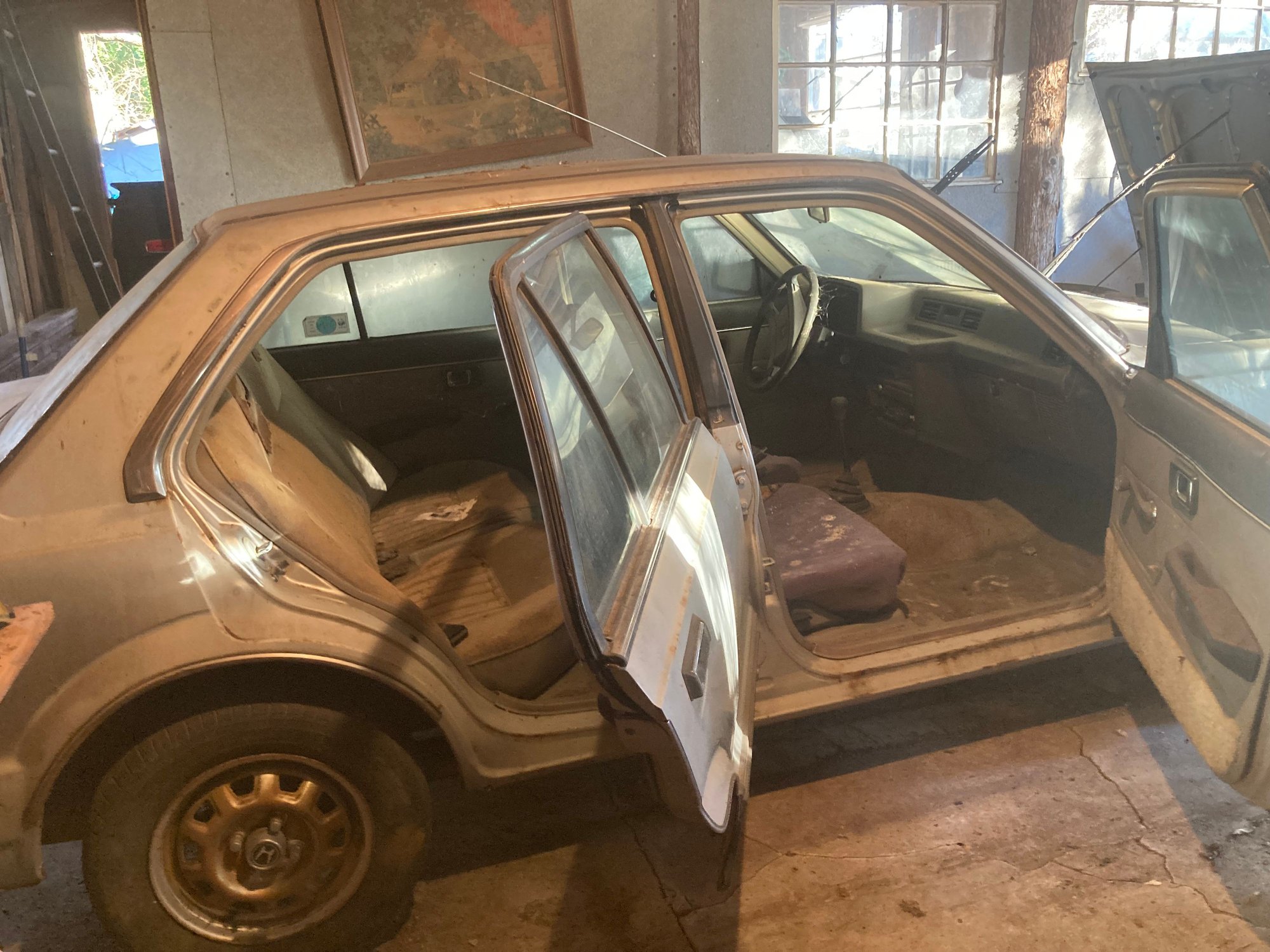 1982 Honda Civic - '82 Civic Pictures Added - Used - VIN JHMST5435CS018440 - 209,589 Miles - 2WD - Manual - Sedan - Silver - Burlington, NC 27215, United States