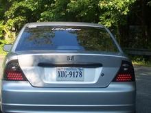 My LED tail lights