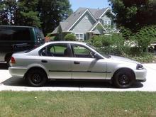 side shot
