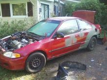 1995 EX Coupe In progress...