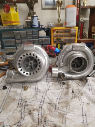 gt3582 on the left..