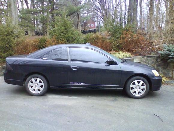 the side