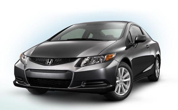 2013 Civic Coupe Polished Metal Metallic Exterior Front View