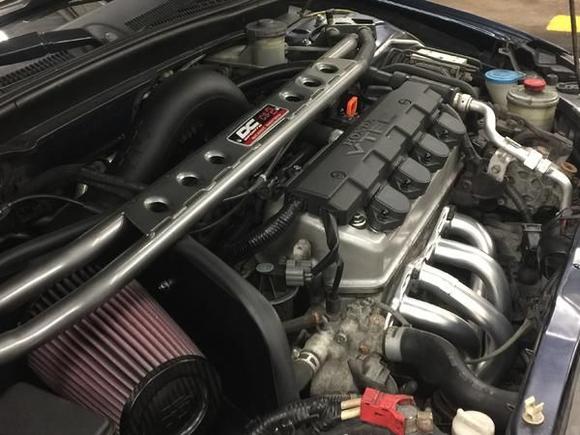 DC Sports ceramic header installed 2