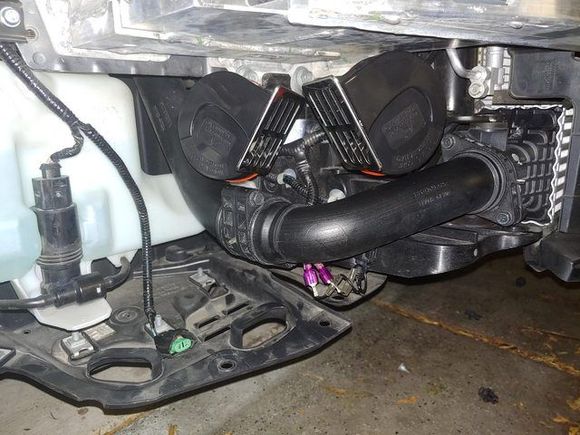 Mounting solution with fog lights