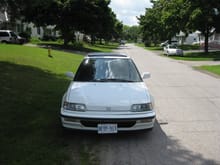 1990 Honda Civic Front