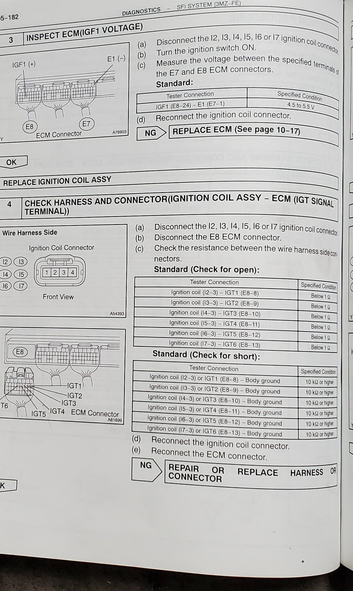How to test ignition coils with ohm meter for 2009 rx350 ClubLexus