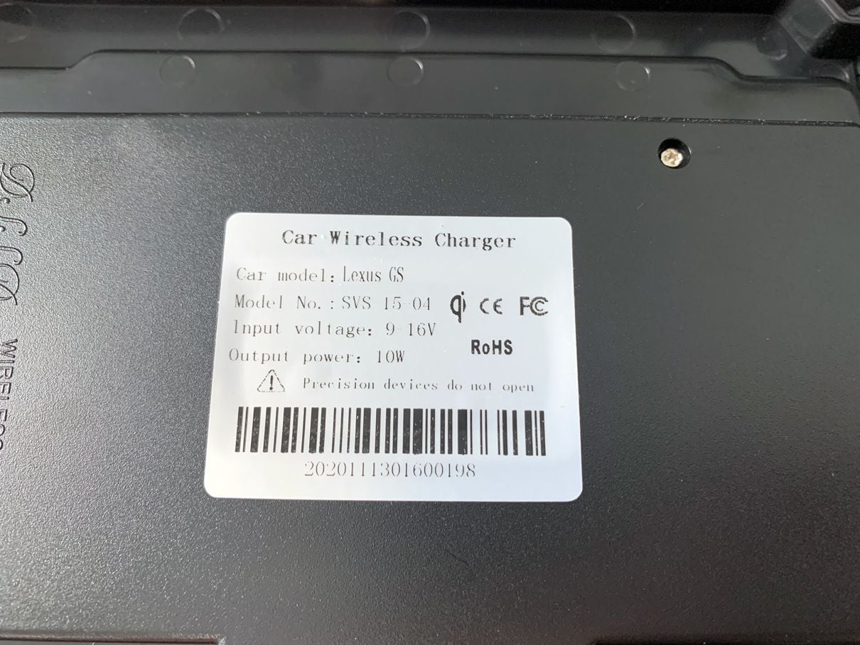 Accessories - GS300 GS350 GS450h 4GS wireless charging pad - Used - 2013 to 2021 Lexus GS - Centreville, VA 20120, United States