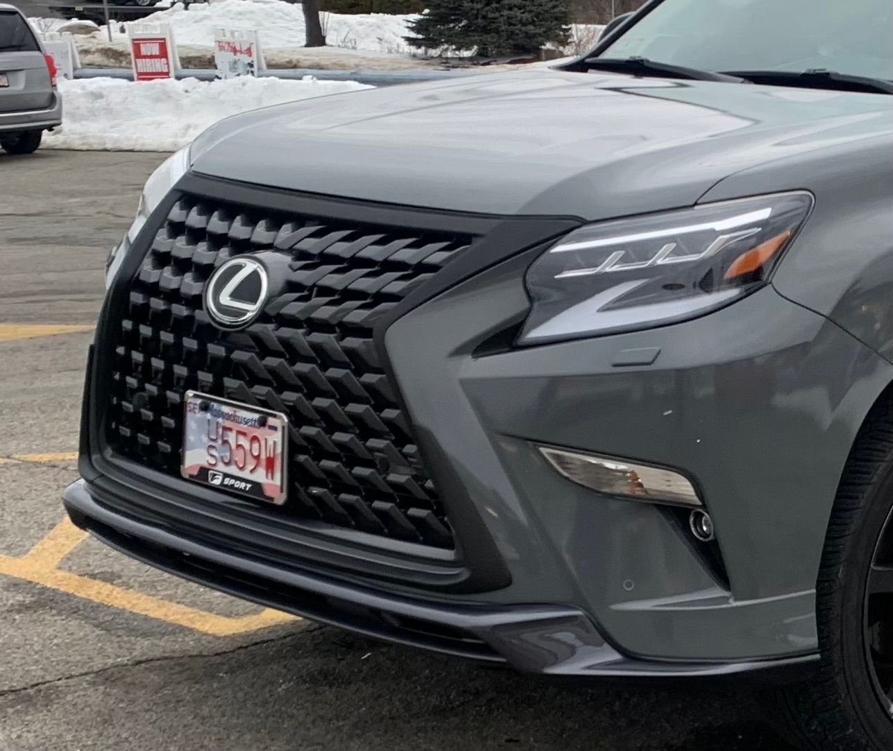 Exterior Body Parts - Lexus gx460 sport front lip oem - Used - 2014 to 2022 Lexus GX460 - Bedford, MA 01730, United States