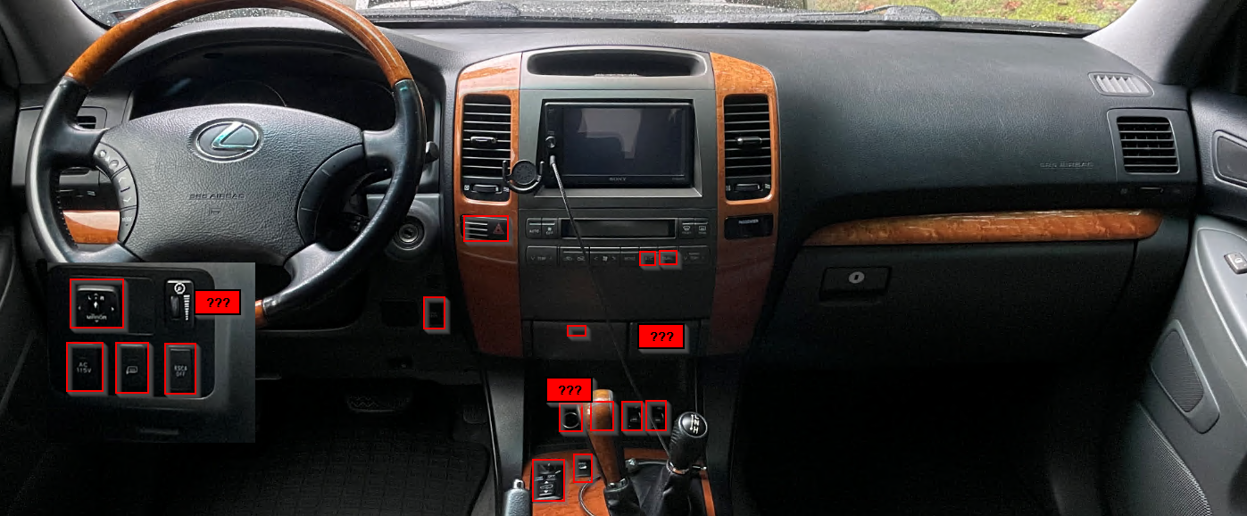 2004 GX470 Interior dash and switch light bulbs ClubLexus Lexus