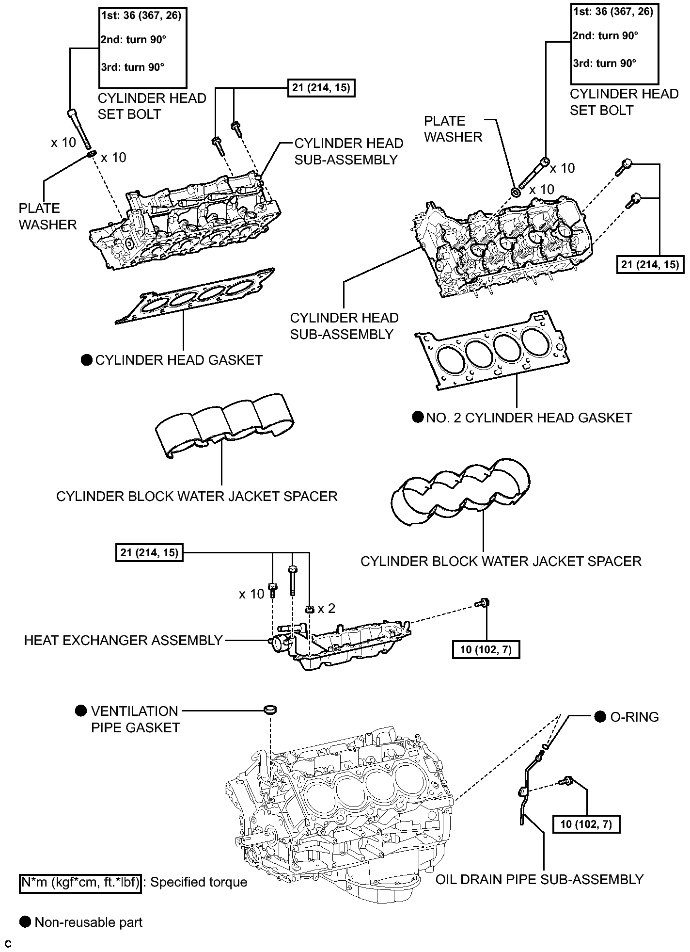 Torque specs for coolant valley plate ClubLexus Lexus Forum Discussion