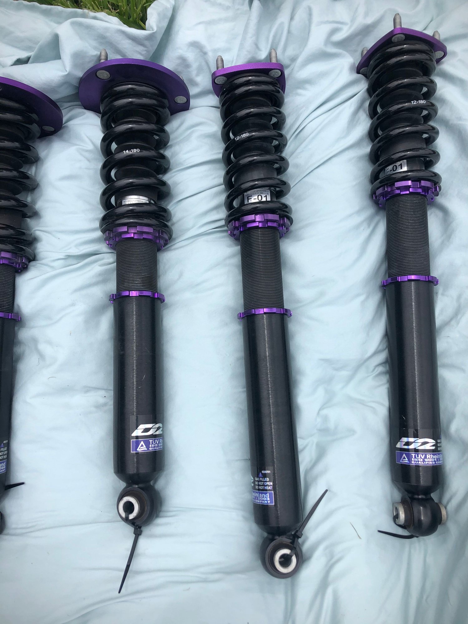 Steering/Suspension - 2002-2010 Lexus SC 430 D2 RS Series Coilover - (D-LE-13-RS) - Used - 2002 to 2010 Lexus SC430 - Rockledge, FL 32955, United States