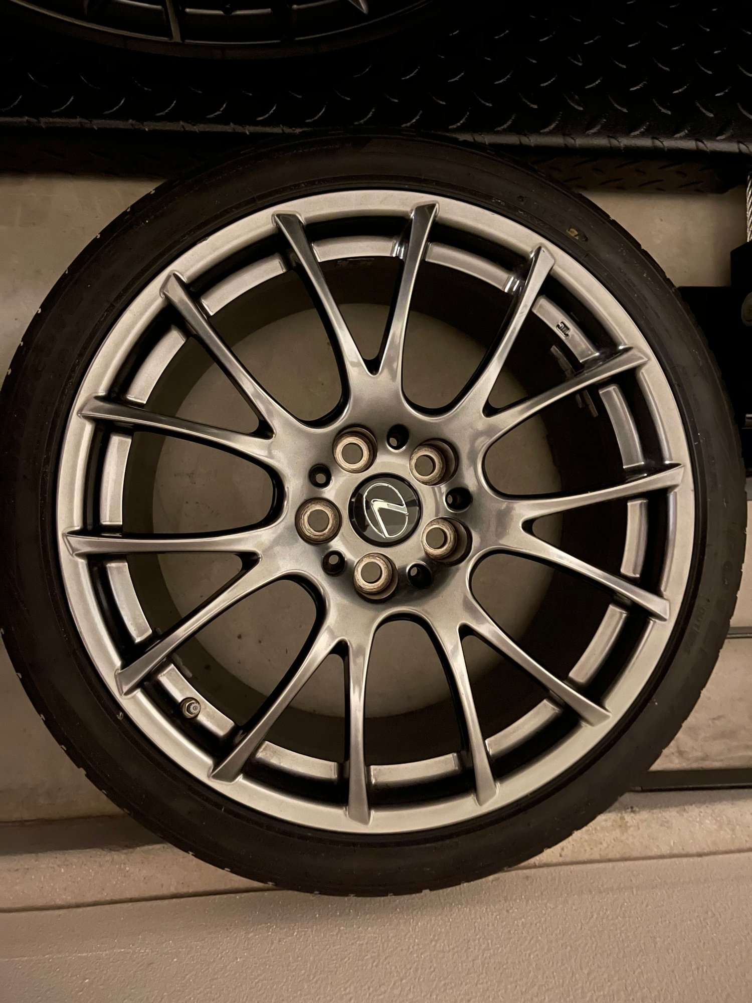 Wheels and Tires/Axles - 2012 - 2014 Lexus ISF Wheels Full Set - Used - 2012 to 2014 Lexus IS F - Redlands, CA 92374, United States