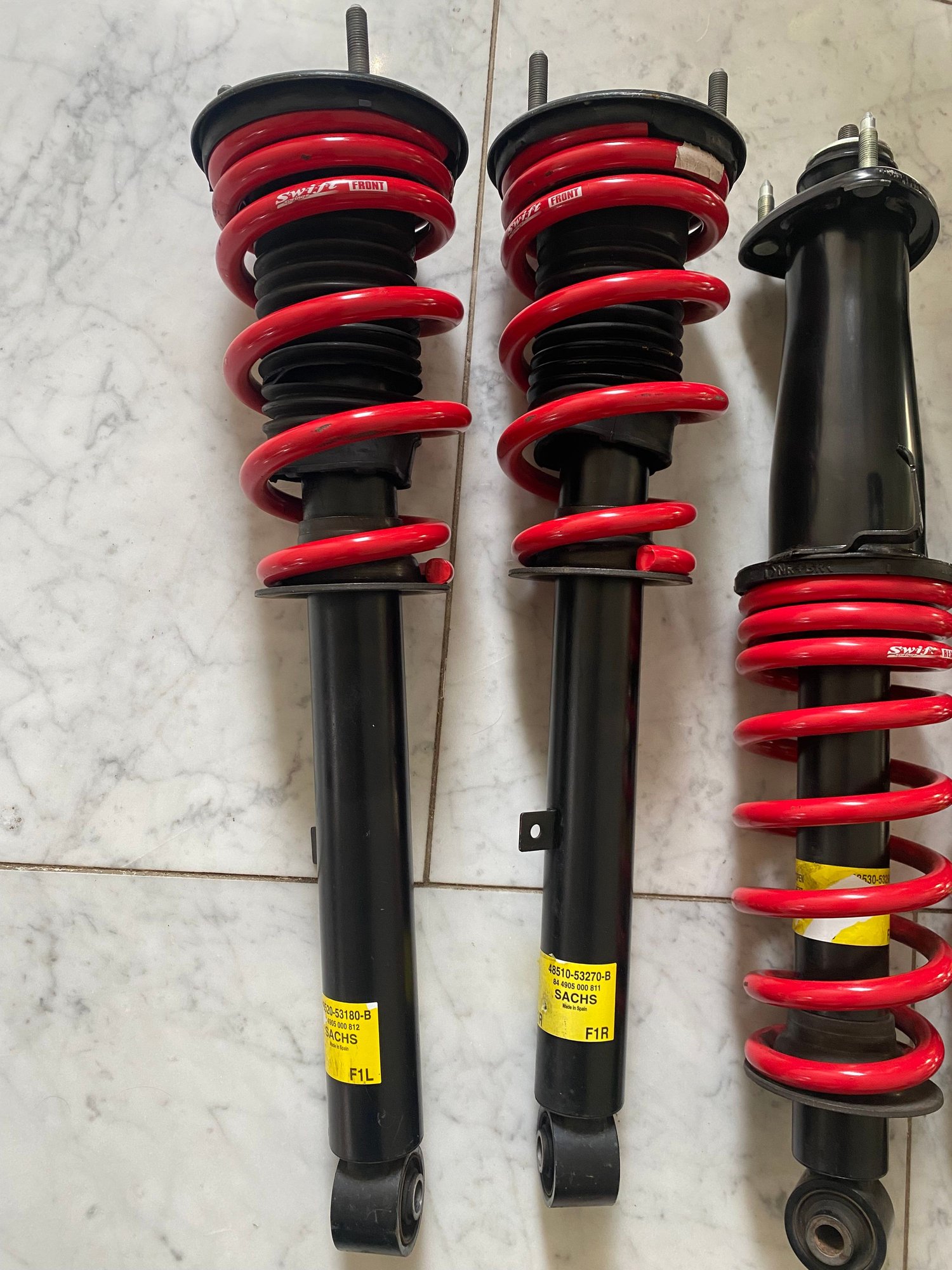 Steering/Suspension - Lexus ISF 2012+ Sachs OEM suspension + Swift Springs - Used - 0  All Models - El Monte, CA 91732, United States