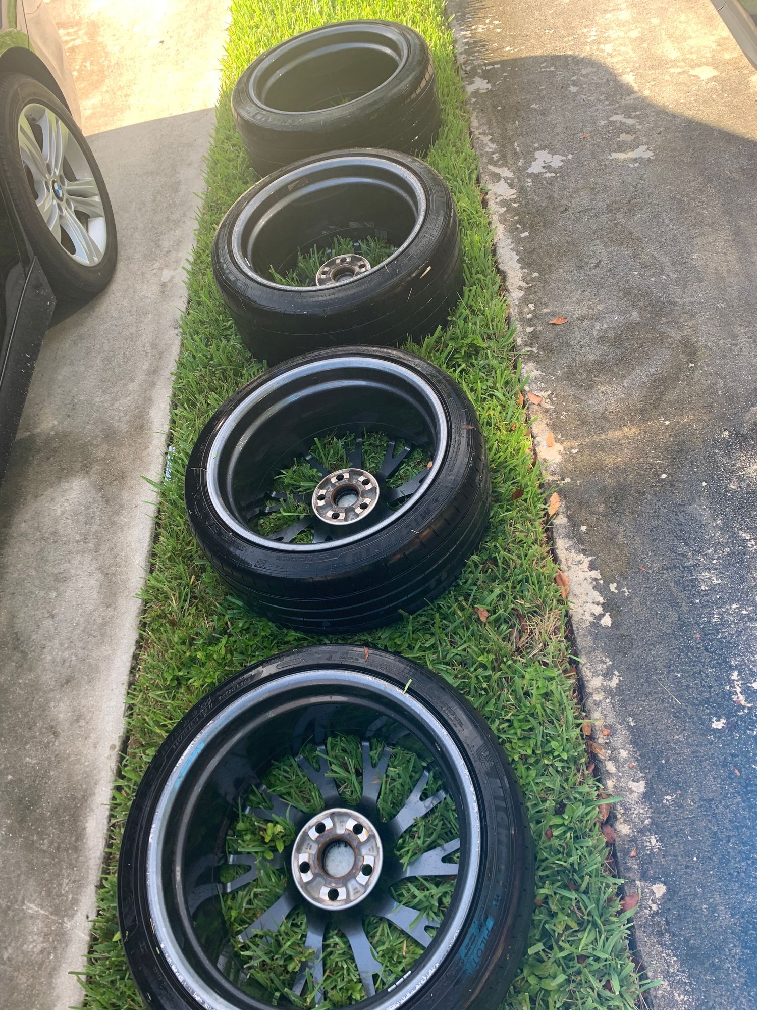 Wheels and Tires/Axles - Lexus RCF 20 Split spoke hand polished wheels Michelin pilot sport 4s - Used - Miami, FL 33193, United States