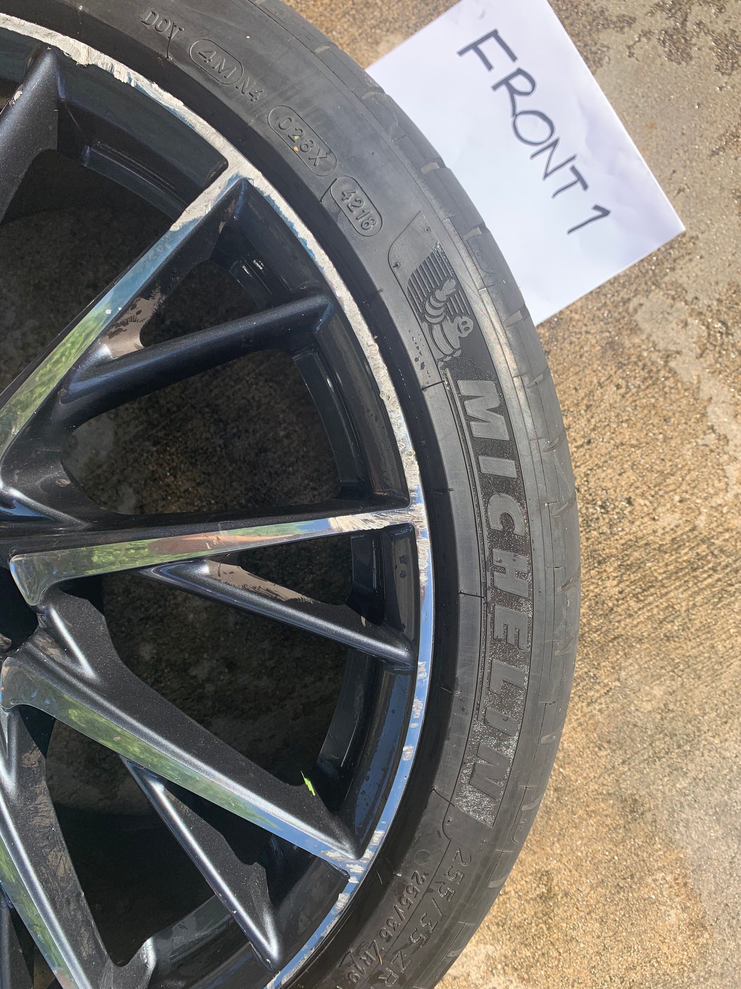 Wheels and Tires/Axles - Lexus RCF 20 Split spoke hand polished wheels Michelin pilot sport 4s - Used - Miami, FL 33193, United States