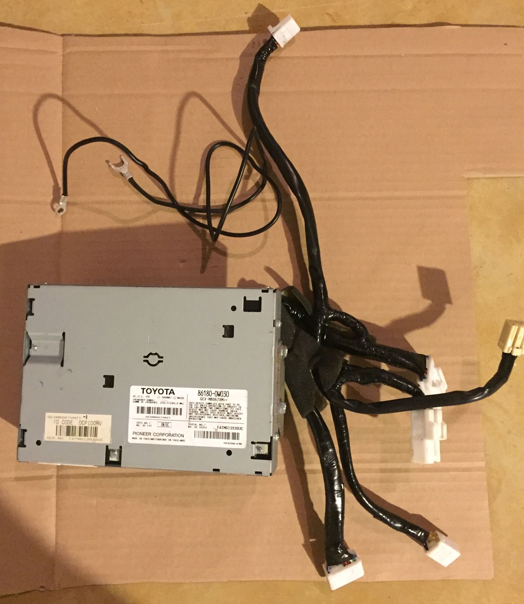 Audio Video/Electronics - FS: XM receiver for 2006-13 IS  86180-0W030 - Used - 2006 to 2013 Lexus IS350 - 2006 to 2013 Lexus IS F - 2006 to 2013 Lexus IS250 - Dc, VA 22201, United States