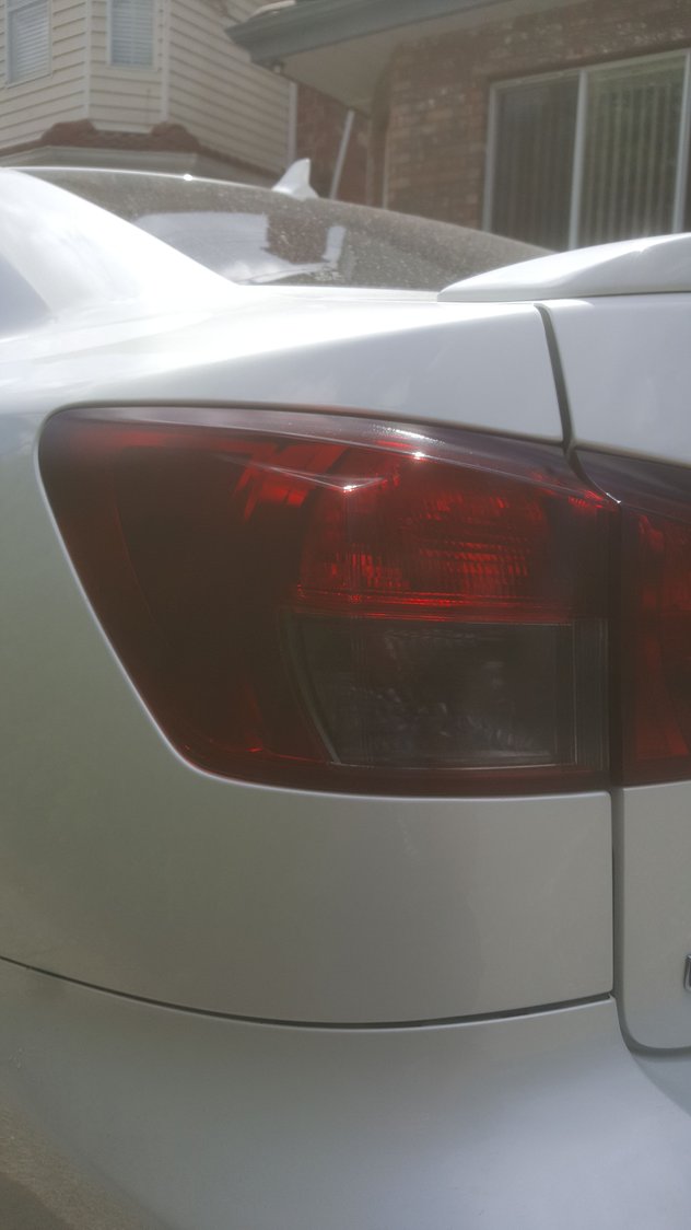 Lights - Lexus IS-F OEM Rear Tail Lights - Smoked Matte Black - Used - 2008 to 2013 Lexus IS F - 2006 to 2013 Lexus IS250 - 2006 to 2013 Lexus IS350 - Vancouver, BC V5P1A9, Canada