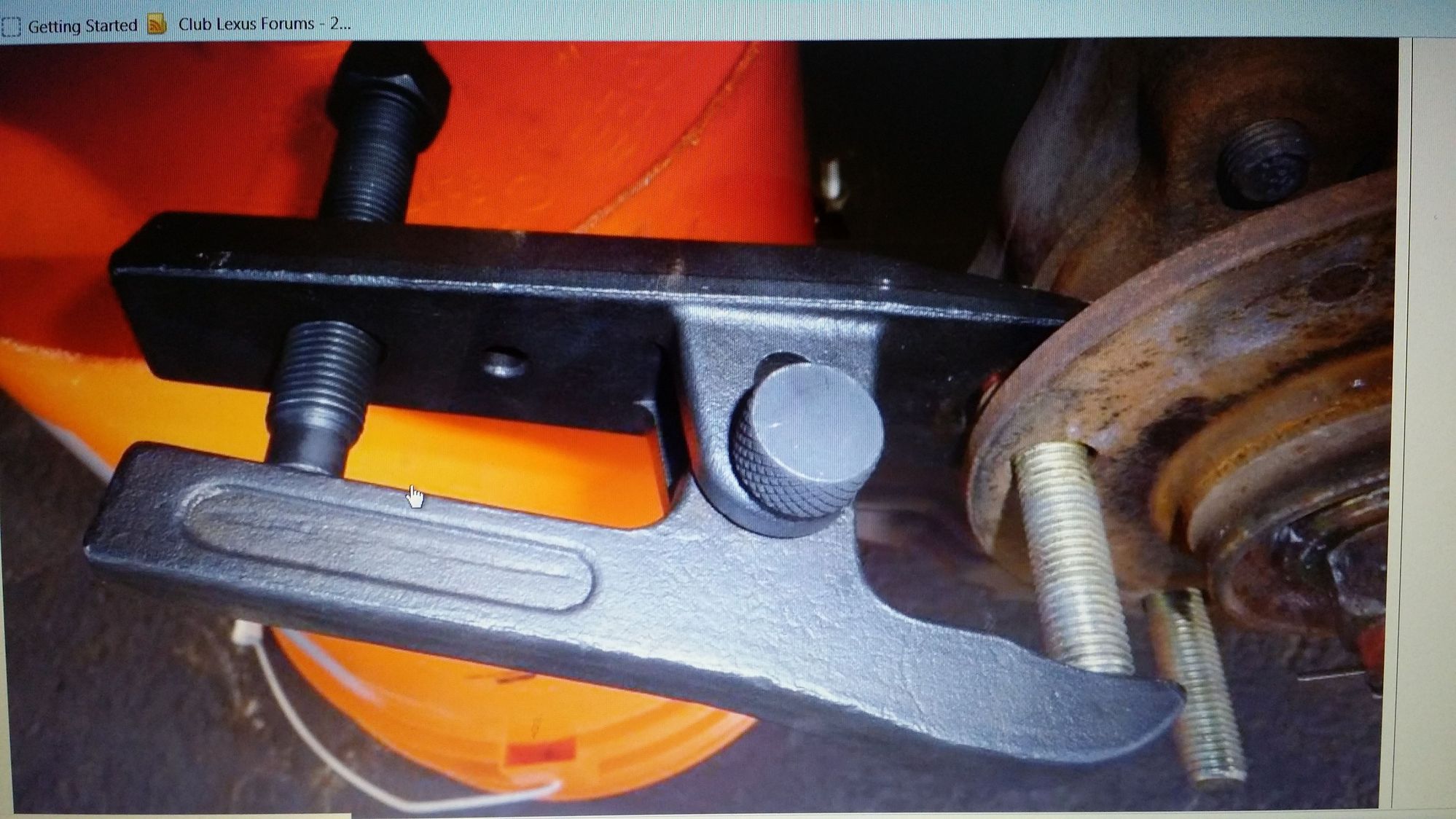 Proper way to remove wheel studs ClubLexus Lexus Forum Discussion