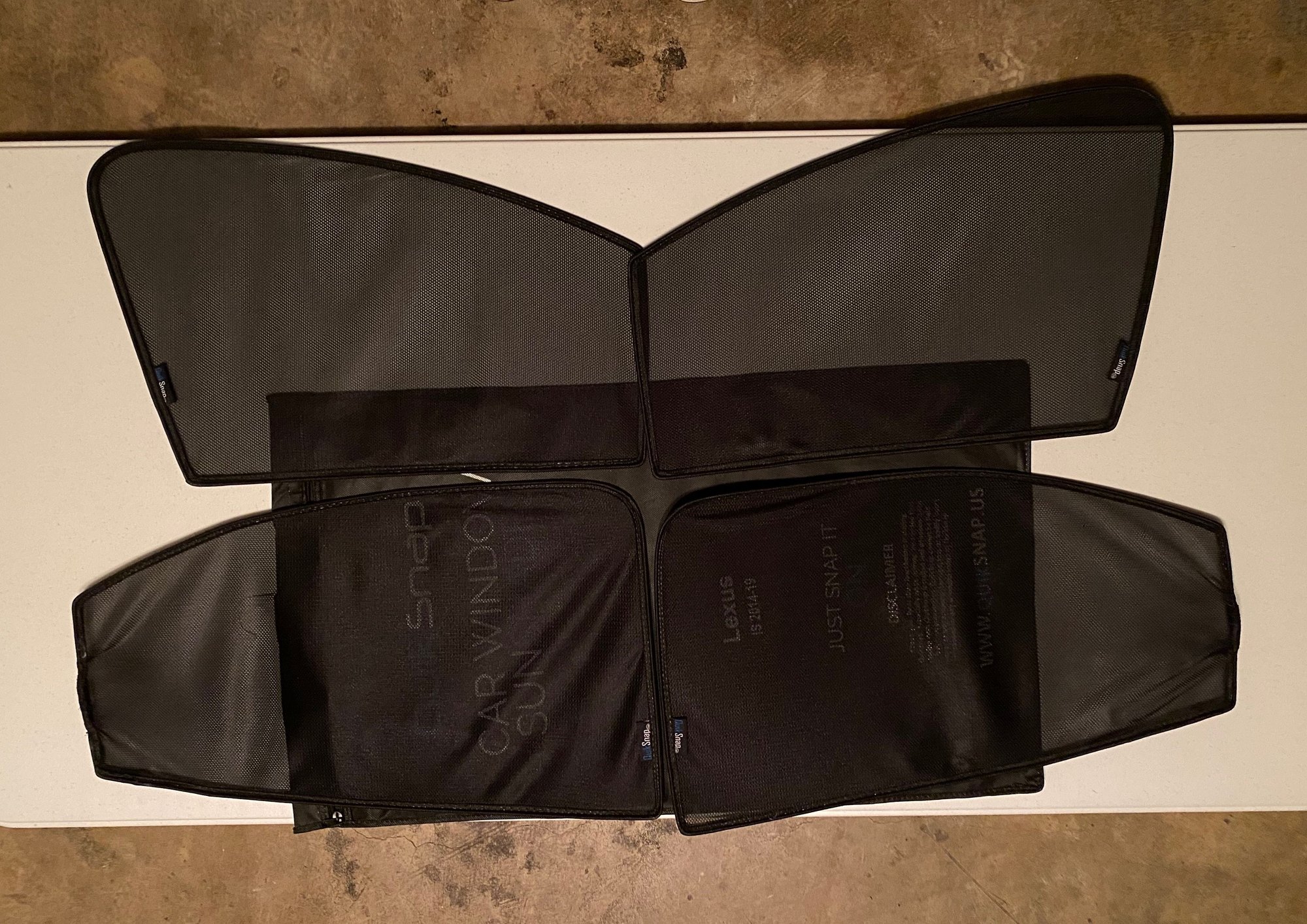 Accessories - QuikSnap Sunshades for Lexus 3IS - New - 2014 to 2020 Lexus IS200t - 2014 to 2020 Lexus IS250 - 2014 to 2020 Lexus IS300 - 2014 to 2020 Lexus IS350 - San Antonio, TX 78240, United States
