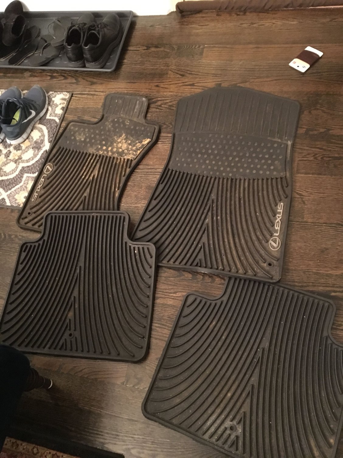 Pa All Weather Floor Mats And Regular Rug Mat Awd Clublexus