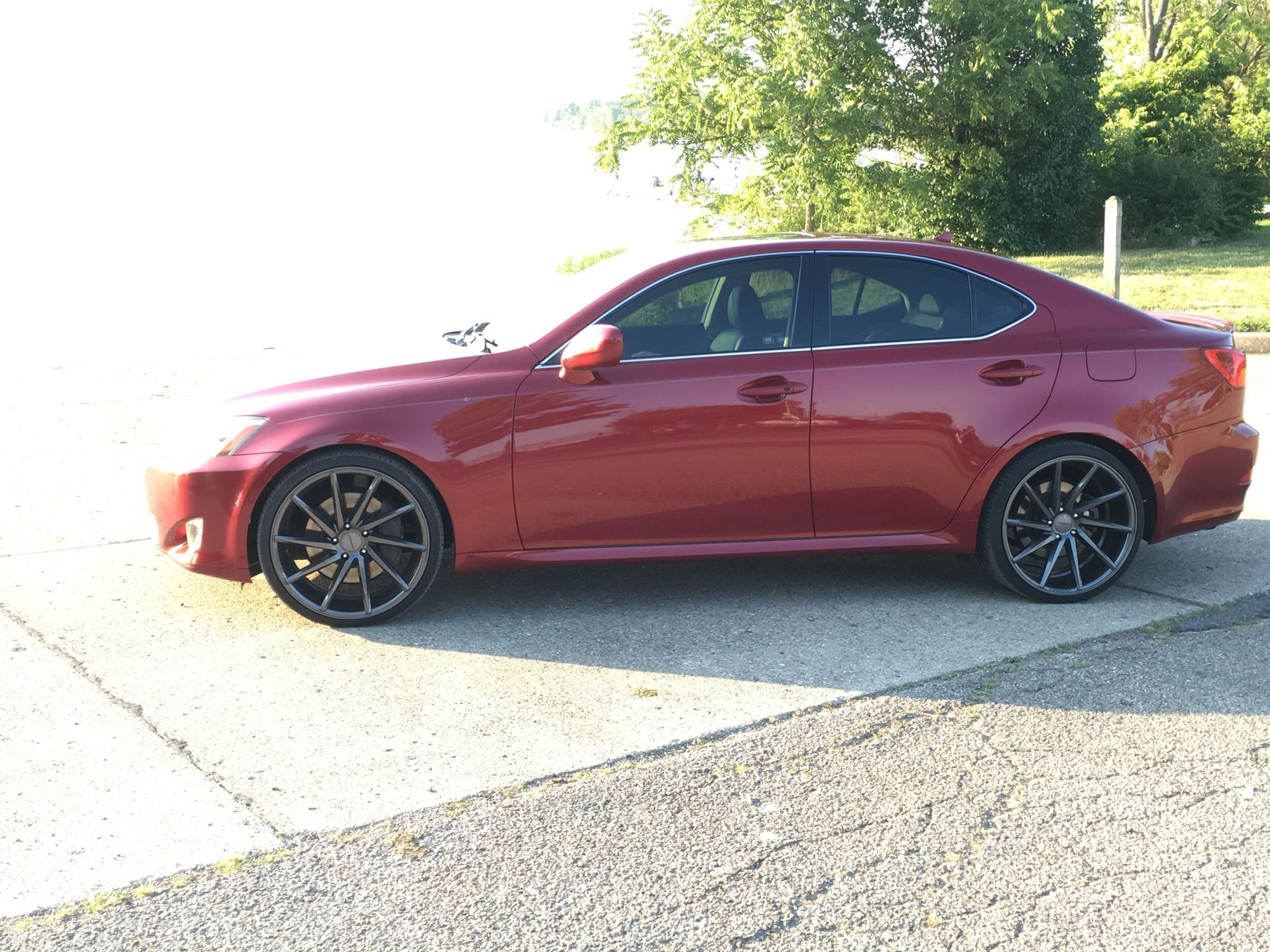 2008 Lexus IS350 - 08 IS350 Low Miles - Used - VIN JTHBE262985019187 - 48,000 Miles - 6 cyl - 2WD - Automatic - Sedan - Red - Indianapolis, IN 46228, United States