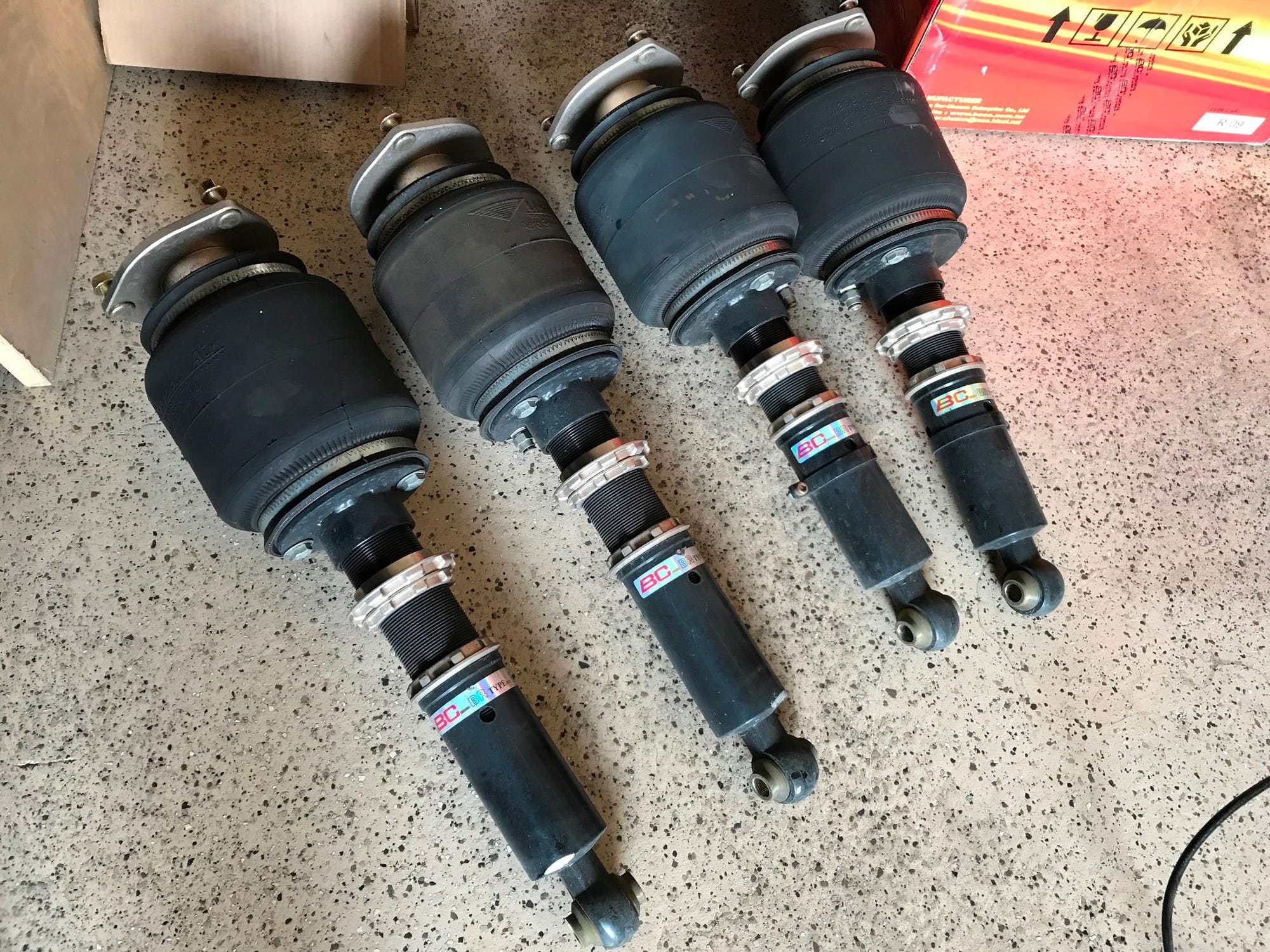Ca Fs Complete Air Suspension Ucf20 Bc Coilovers Uas Bags Clublexus