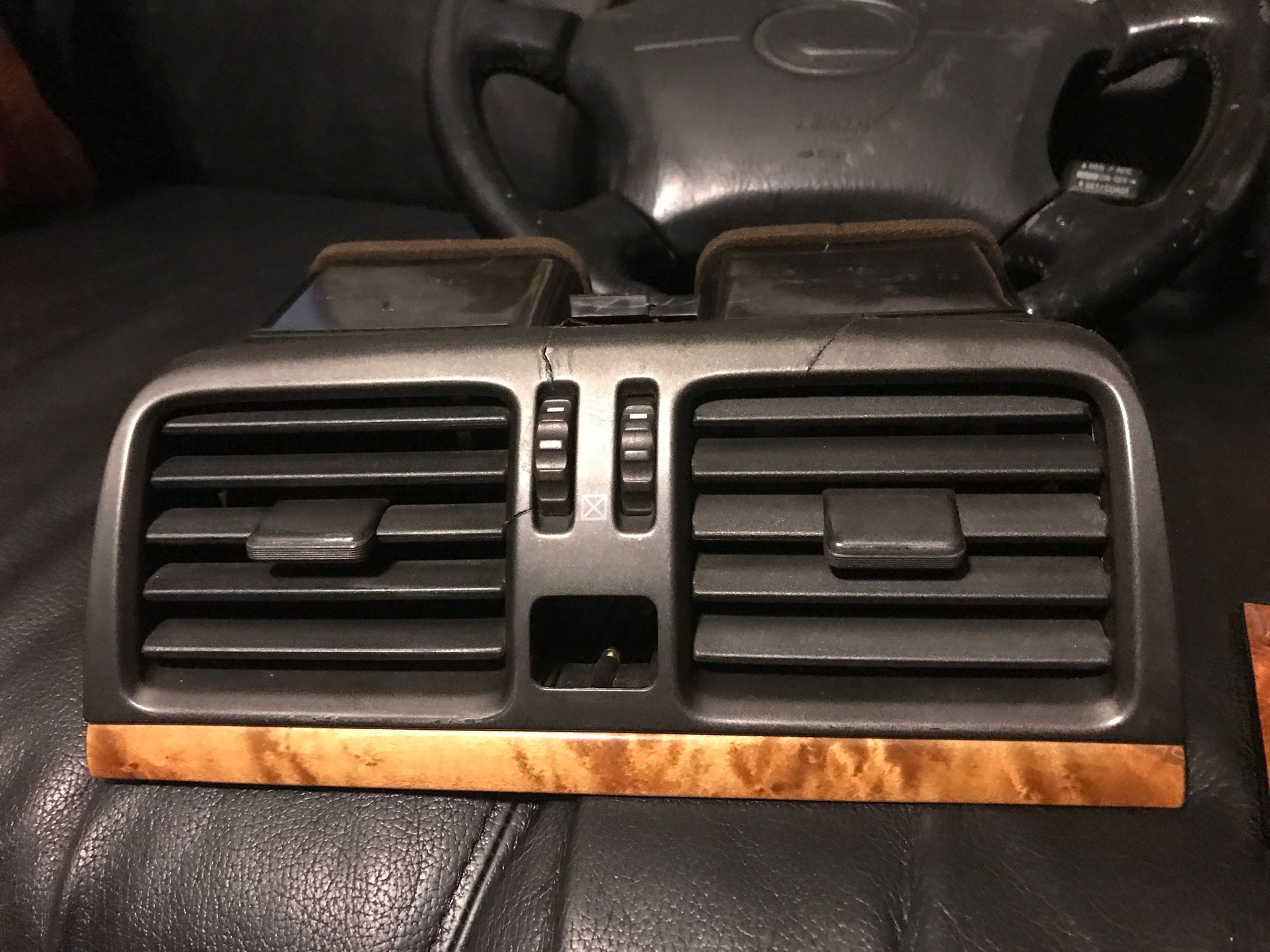 Interior/Upholstery - Platinum Edition Birdseye Maple Wood Trim Complete & Black Leather/wood Wheel - Used - 1995 to 2000 Lexus LS400 - Chandler, AZ 85224, United States