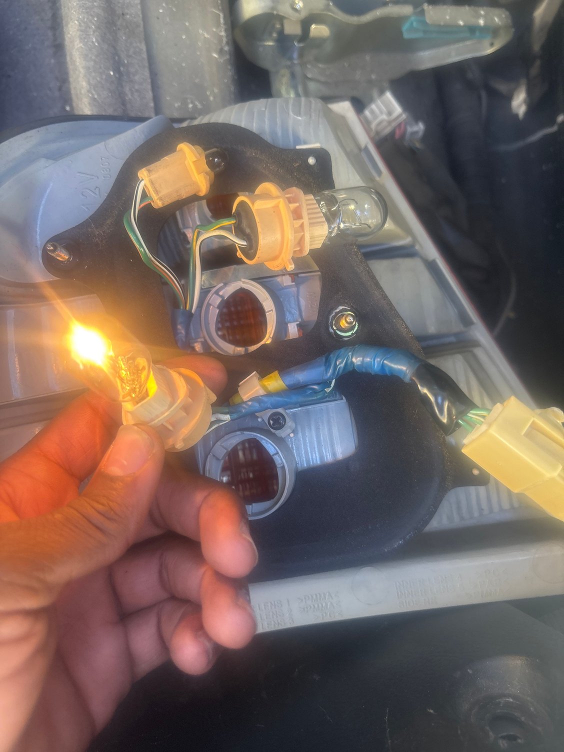 New taillight and once again top is still out 