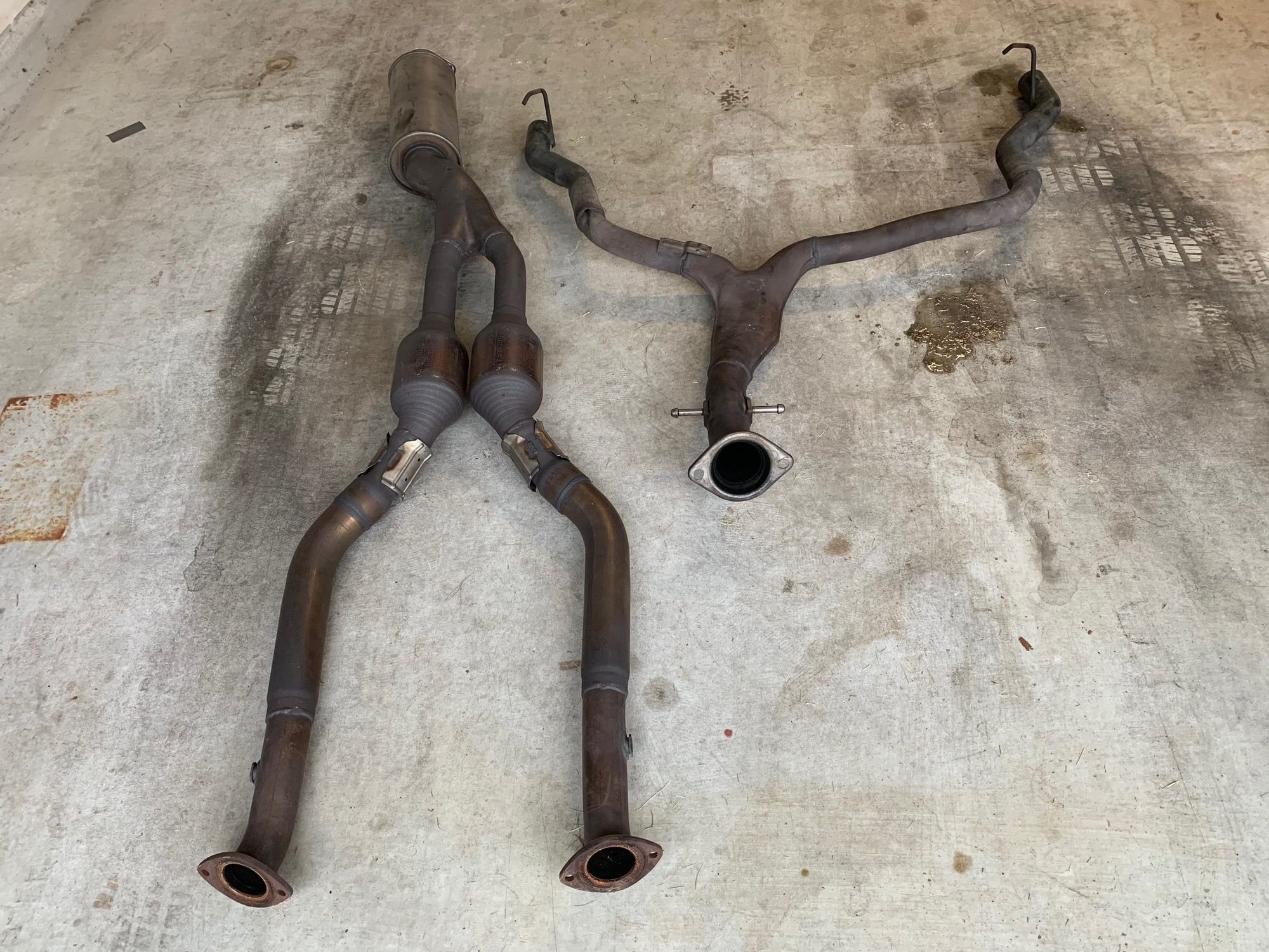 Engine - Exhaust - TX - Lexus IS F OEM mid-pipe and muffler delete - Used - 2008 to 2014 Lexus IS F - Austin, TX 78745, United States