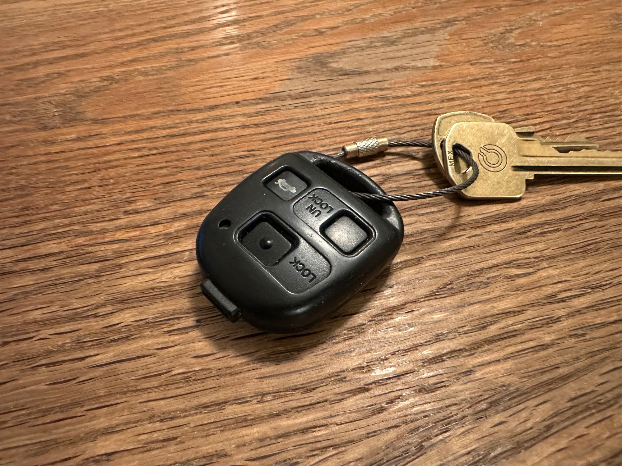 Key shell used sans blade.