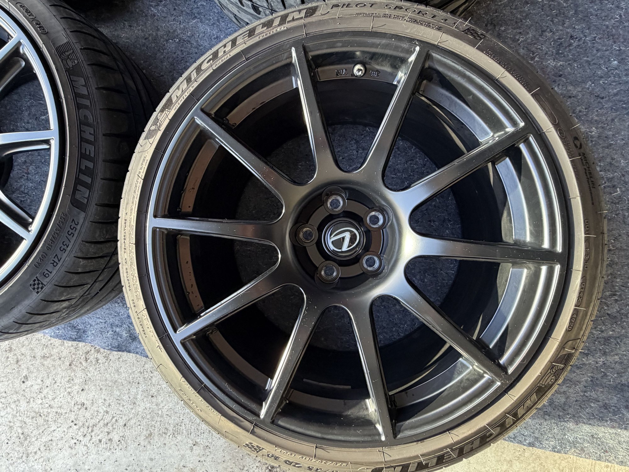 Wheels and Tires/Axles - Apex SM-10 Wheelset 19x10, 19x11 Satin Black (RC-F PERFECT FIT) - Used - All Years  All Models - Calgary, AL T2Y0S3, United States