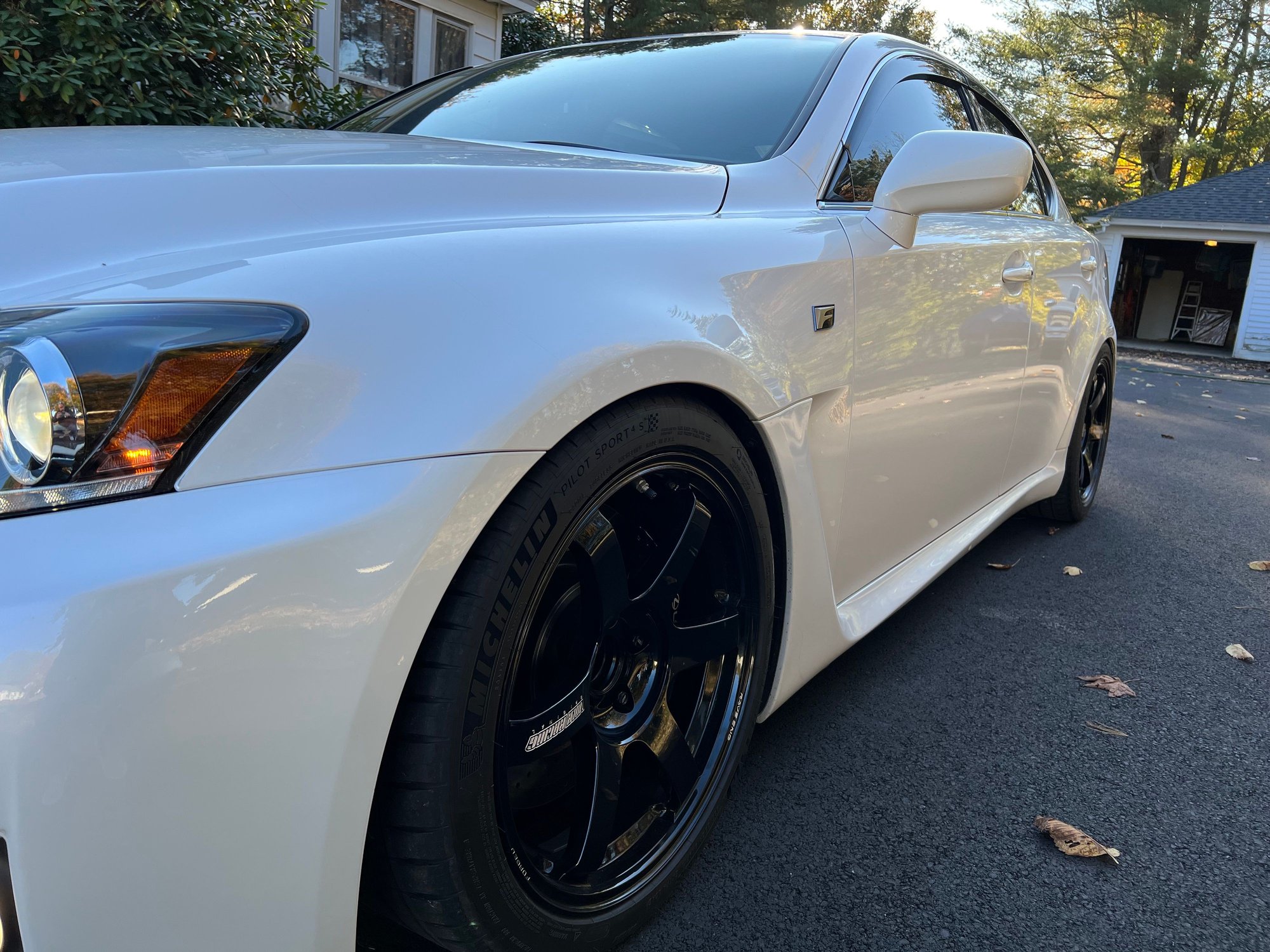 2012 Lexus IS F - MA: 2012 Lexus ISF | White/White | 35K miles - Used - VIN JTHBP5C20C5010189 - 35,700 Miles - 8 cyl - 2WD - Automatic - Sedan - White - Berkshire County, MA 01201, United States
