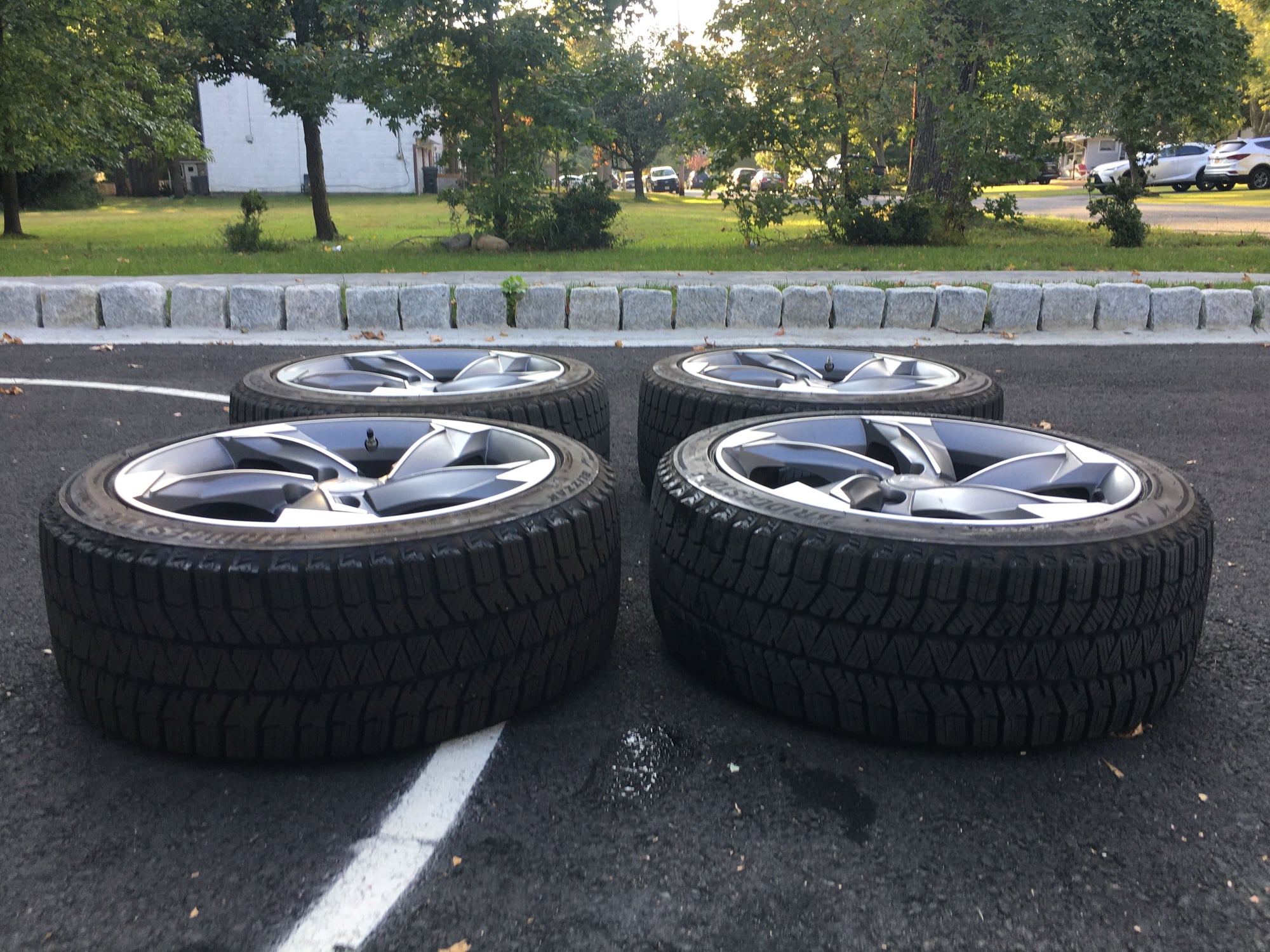 Wheels and Tires/Axles - Bridgestone Blizzak WS90 225/45/R18 + Andros R10 Winter Tire & Rim Package + TPMS - Used - 2008 to 2014 Lexus IS F - All Years Lexus IS - Brooklyn, NY 11230, United States