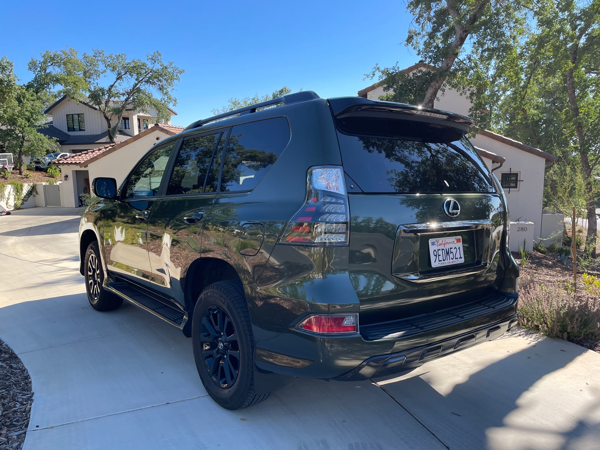 2023 Lexus GX - 2023 Nori Green Pearl Blackline Edition Lexus GX460 - Used - VIN JTJSM7BX4P5343209 - 7,328 Miles - 8 cyl - AWD - Automatic - SUV - Other - El Dorado Hills, CA 95762, United States