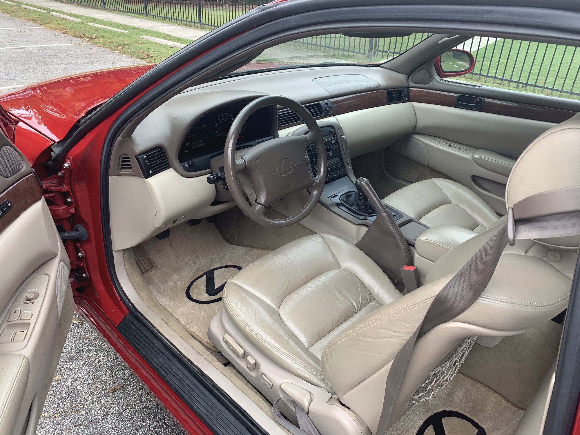 1997 Lexus SC300 - 1997 Lexus SC300 Original 5 speed - Used - VIN JT8CD32z5v1000848 - 57,500 Miles - 6 cyl - 2WD - Manual - Coupe - Red - Duluth, GA 30096, United States