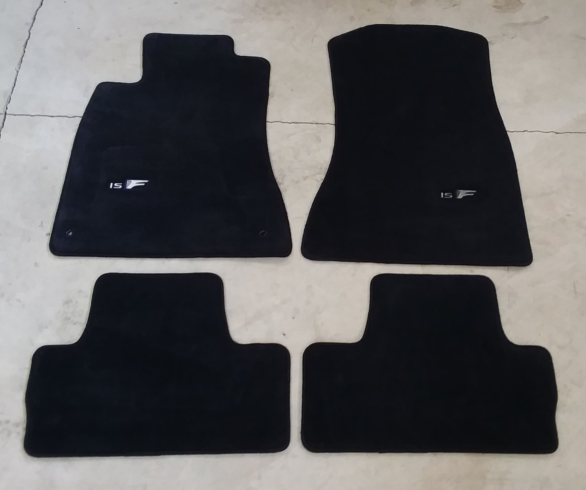 Interior/Upholstery - ISF Factory Floormats - Used - 2008 to 2014 Lexus IS F - Canby, OR 97013, United States