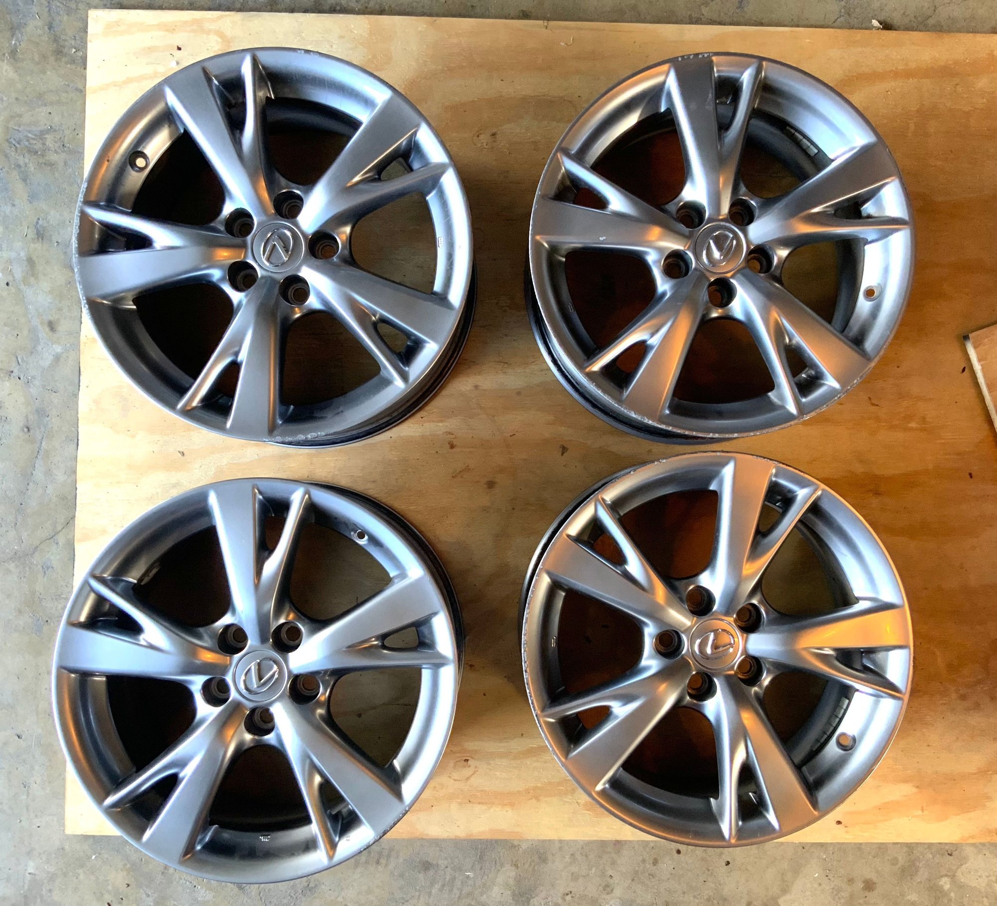 Wheels and Tires/Axles - Lexus 2IS 18” Wheels - Used - 2006 to 2016 Lexus IS - San Antonio, TX 78240, United States