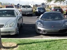 I think I would still choose My Lexus over the McLaren that decided to park next to me.