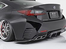 AIMGAIN Pure VIP Sport Type-2 Aero Rear Diffuser, Lexus RC350 2015-2018 F Sport